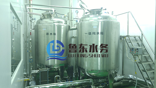 黄海制药纯化水设备工程不锈钢罐施工图